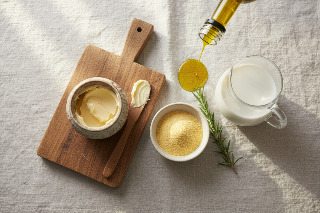 Butter, Love Your Heart: A Cornmeal-Based Plant Butter with Coconut Milk & Olive Oil