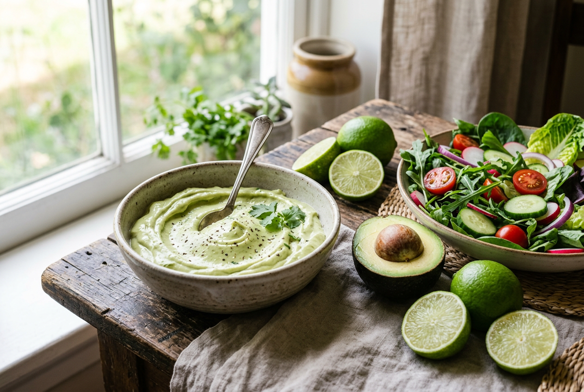 The Healing Kitchen: Creamy Avocado Dressing