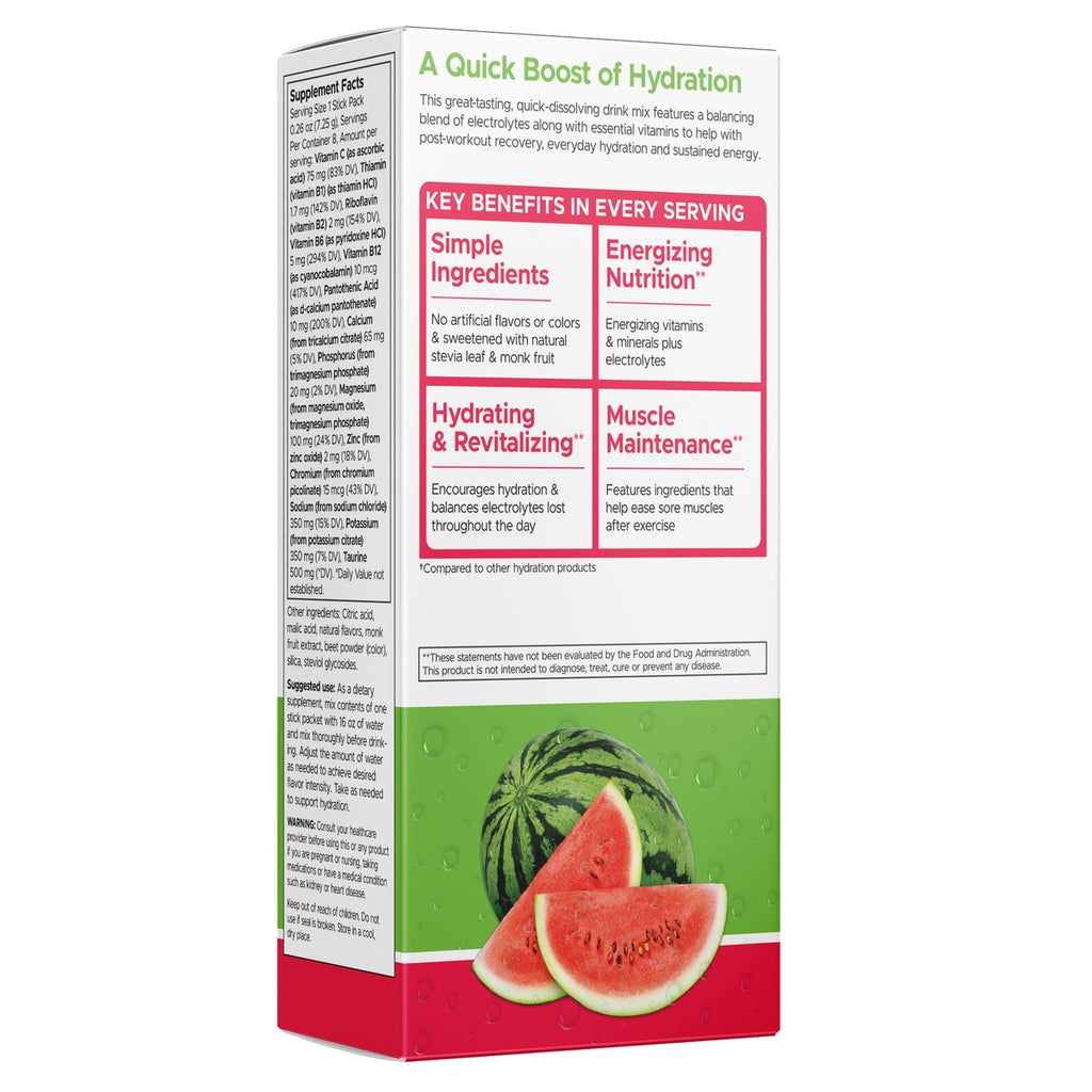 Simply Hydrate Electrolyte Hydration Mix - Watermelon