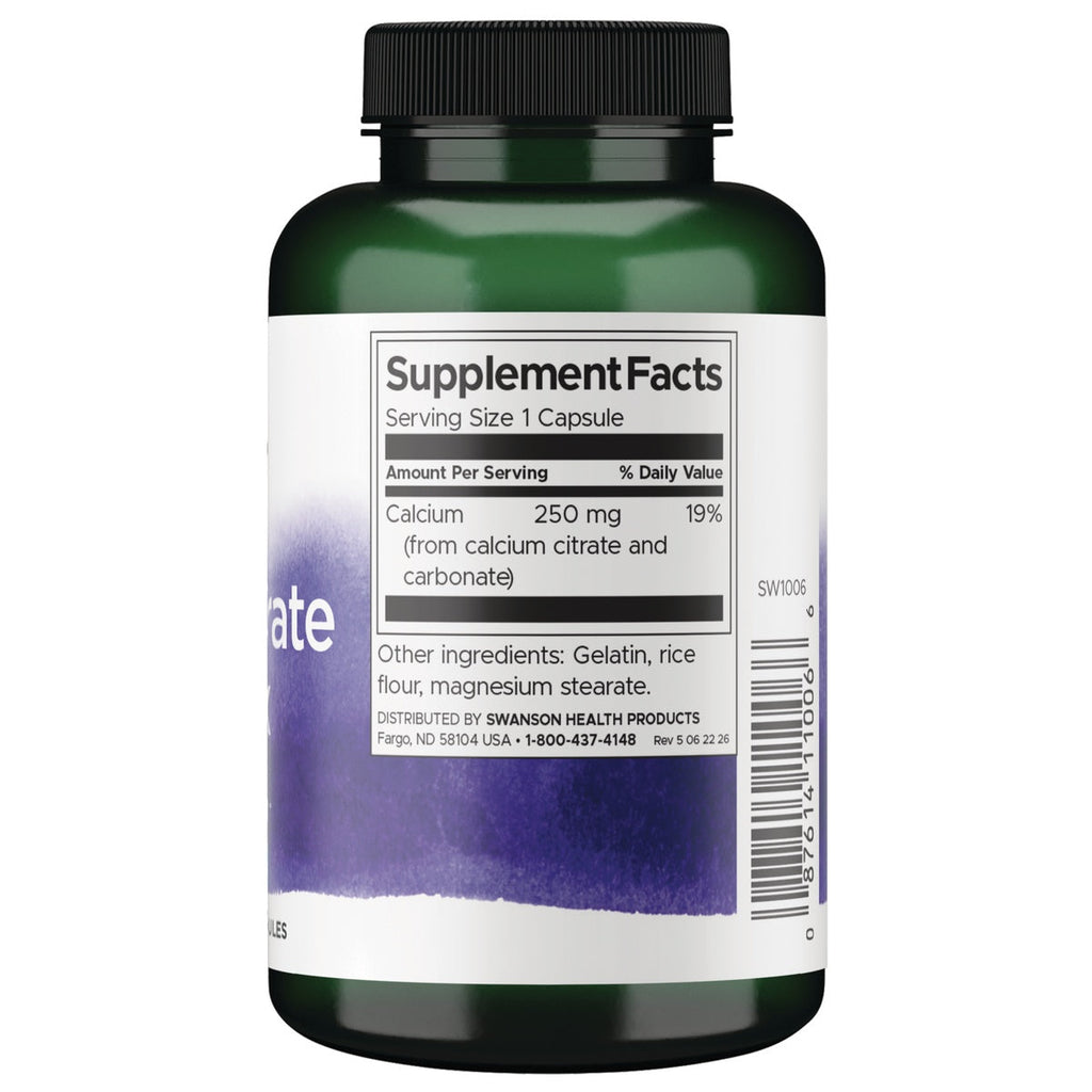 Calcium Citrate Complex