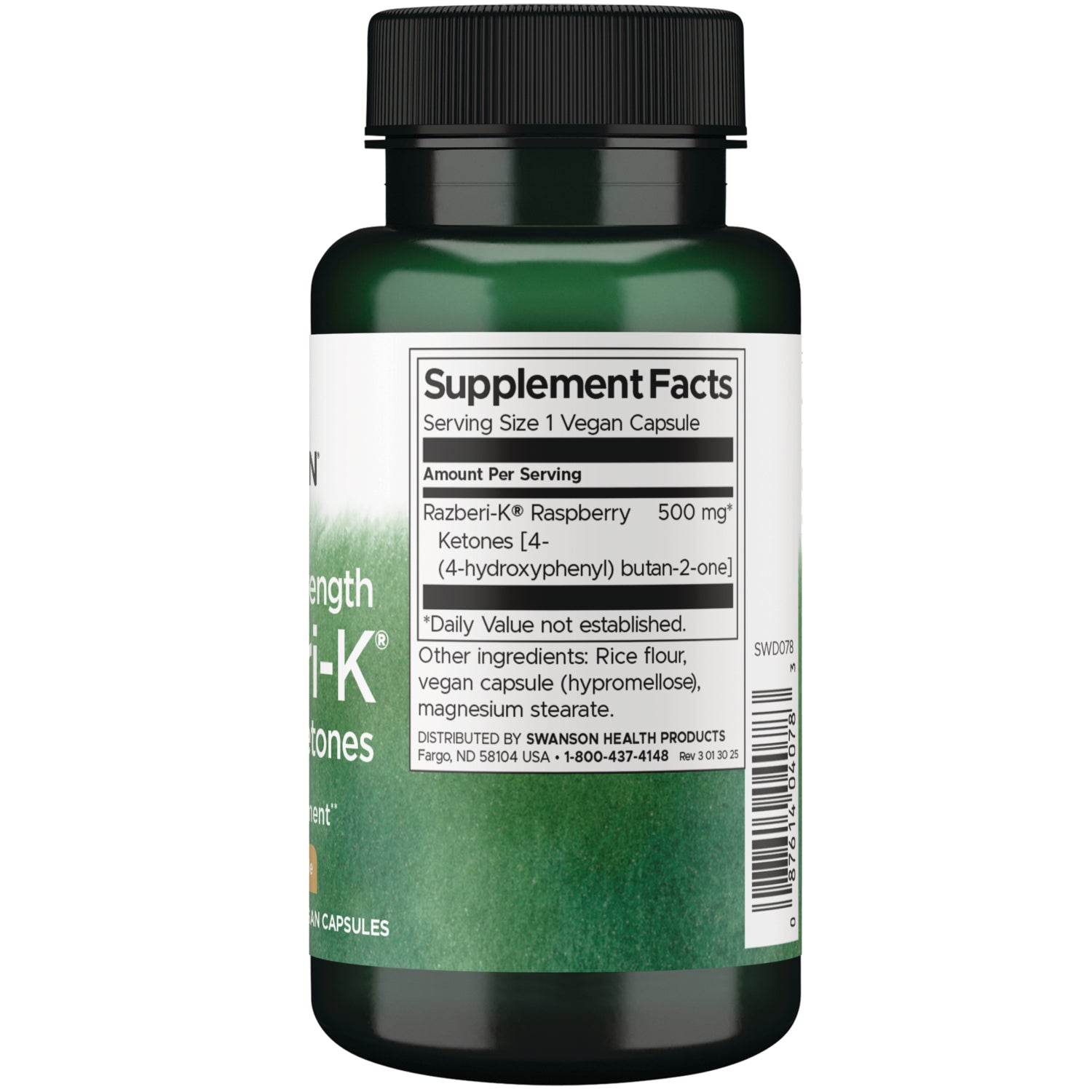Maximum Strength Razberi-K Raspberry Ketones