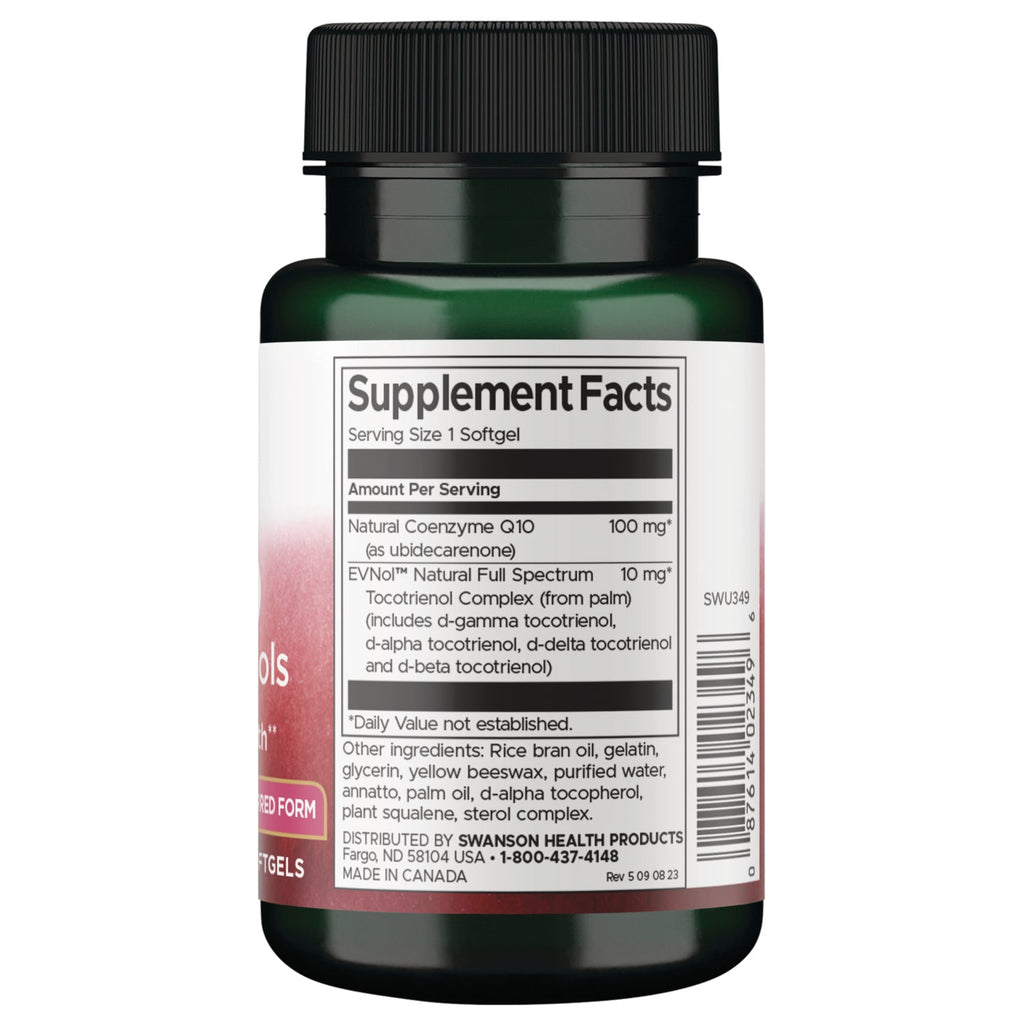 CoQ10 100 mg with Tocotrienols