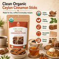 Organic Ceylon Cinnamon Sticks – True Cinnamon Quills