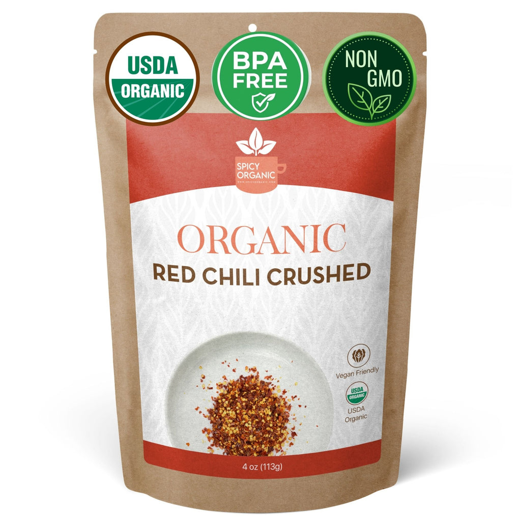 Organic Red Chili Flakes – For Pizza, Curries & Blends