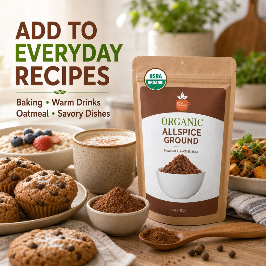 Organic Allspice Powder – For Baking & Marinades