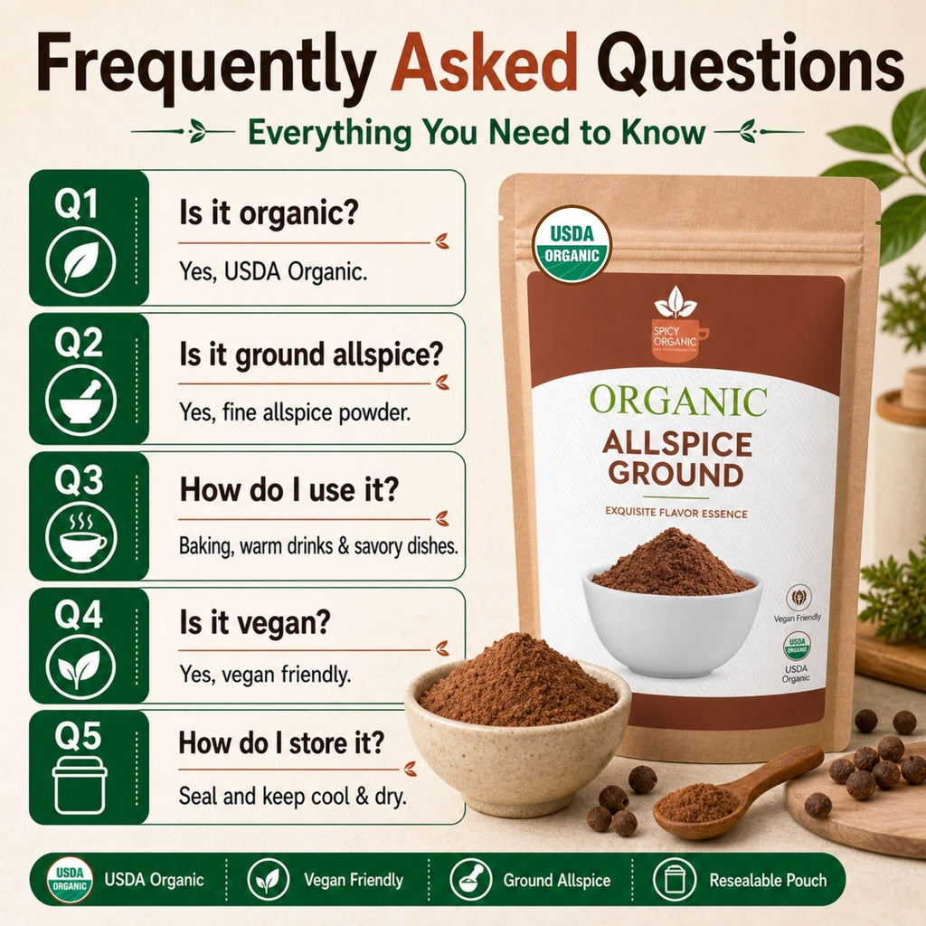 Organic Allspice Powder – For Baking & Marinades