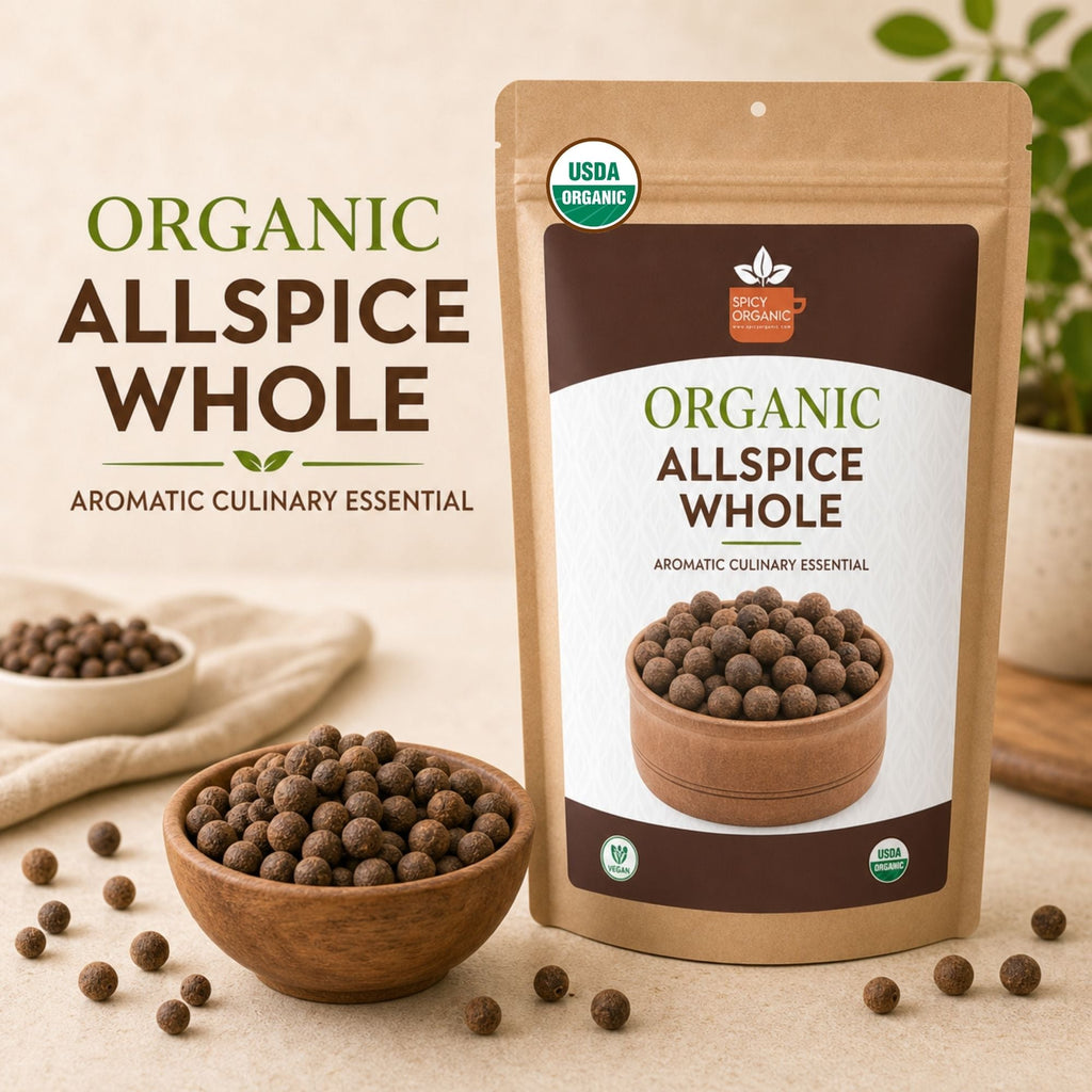 Organic Allspice Berries – For Pickling & Mulled Wine