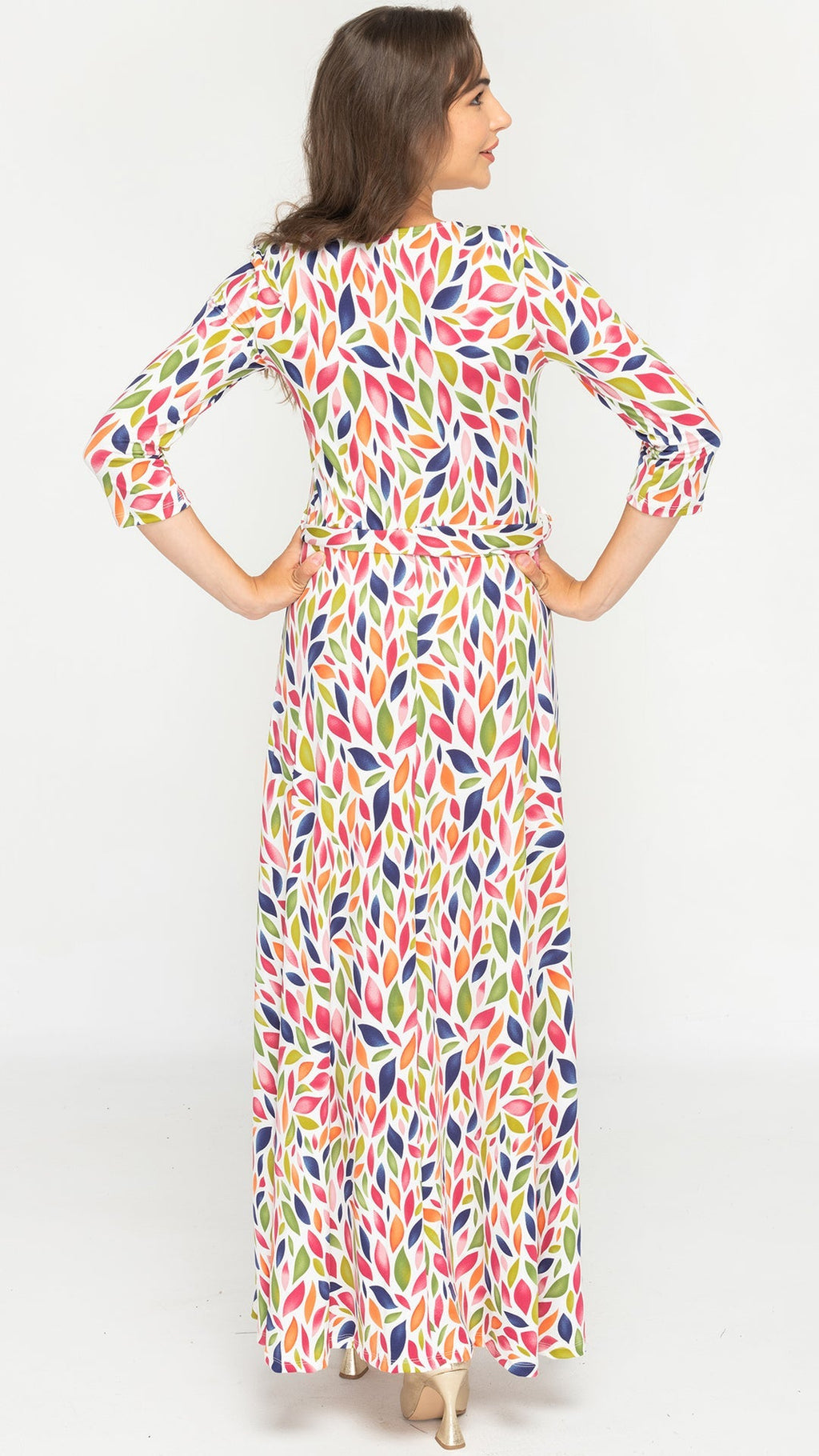 Belted Maxi Dress