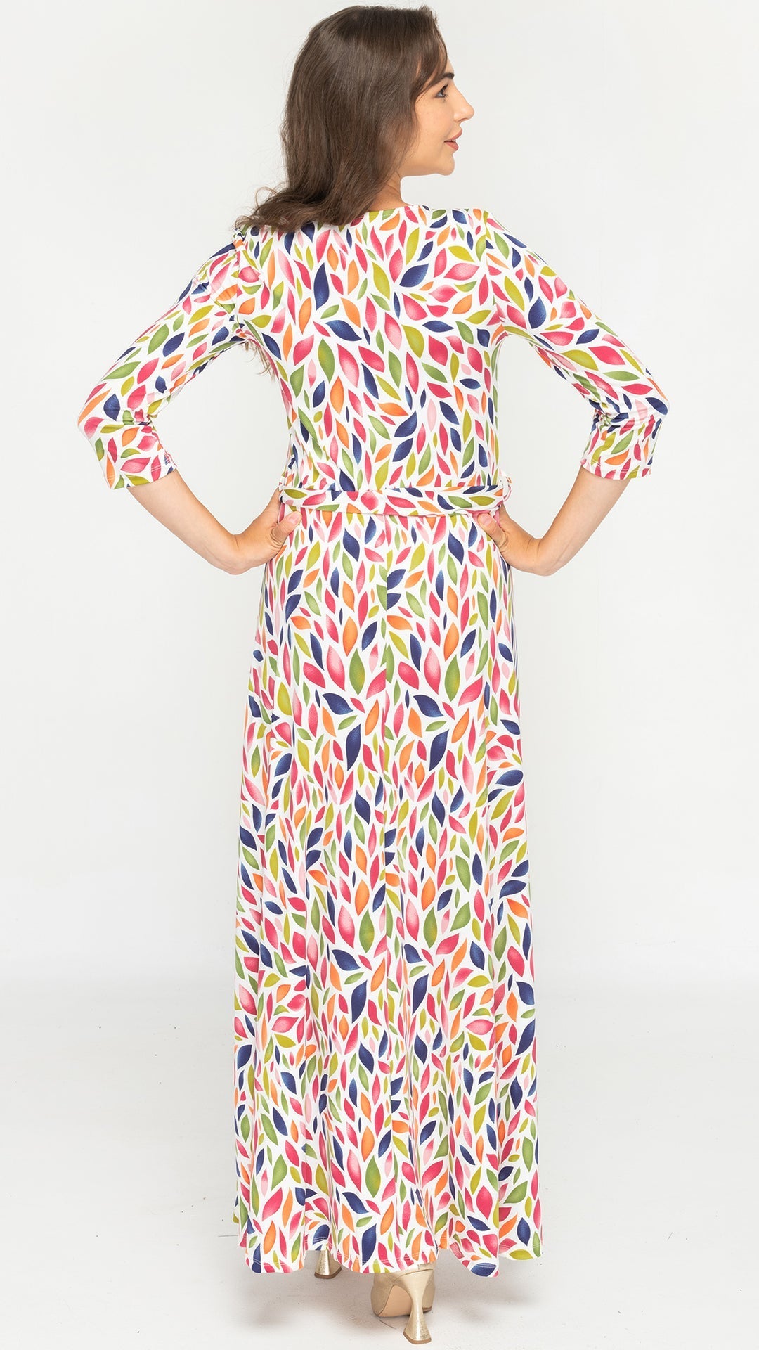 Belted Maxi Dress