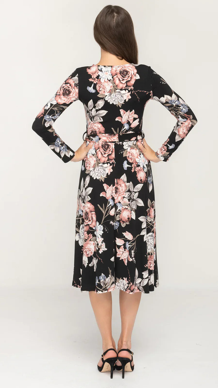 Belted Midi Dress