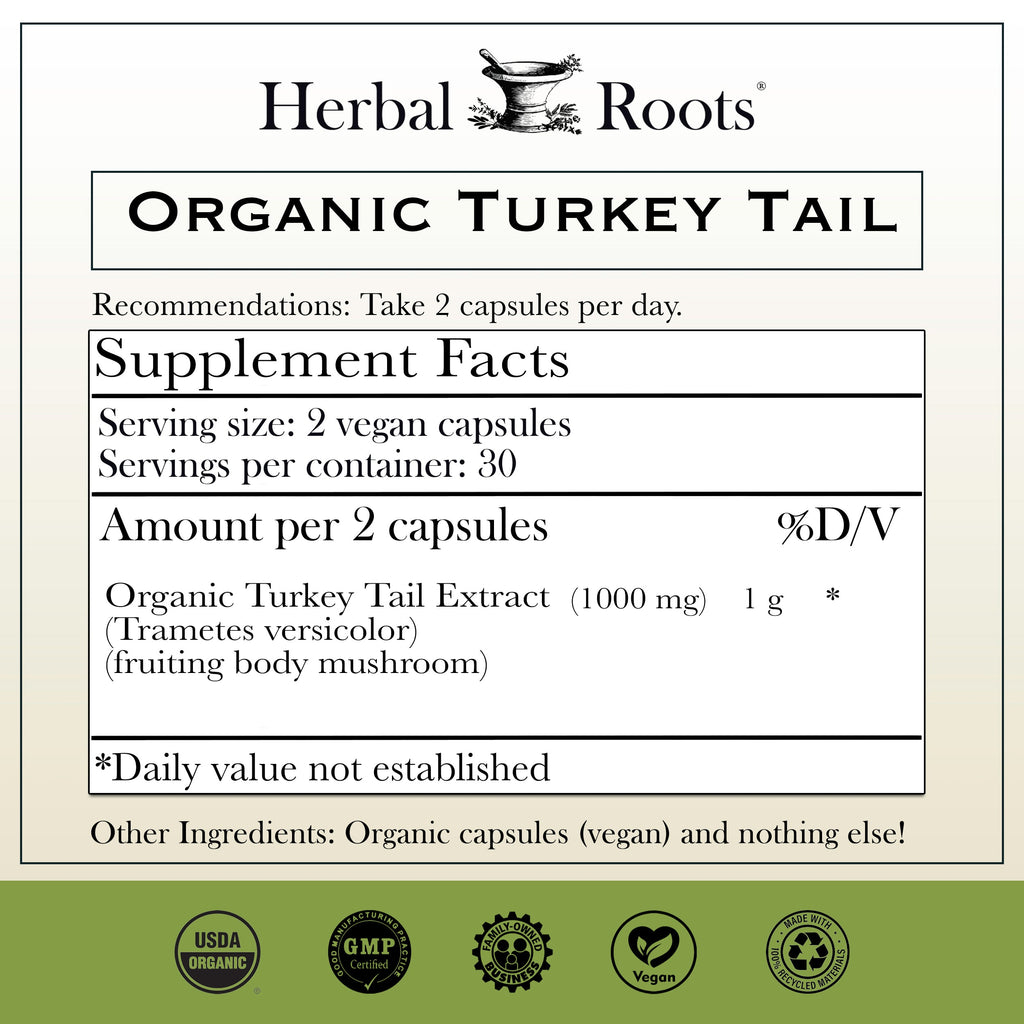 Organic Turkey Tail Mushroom