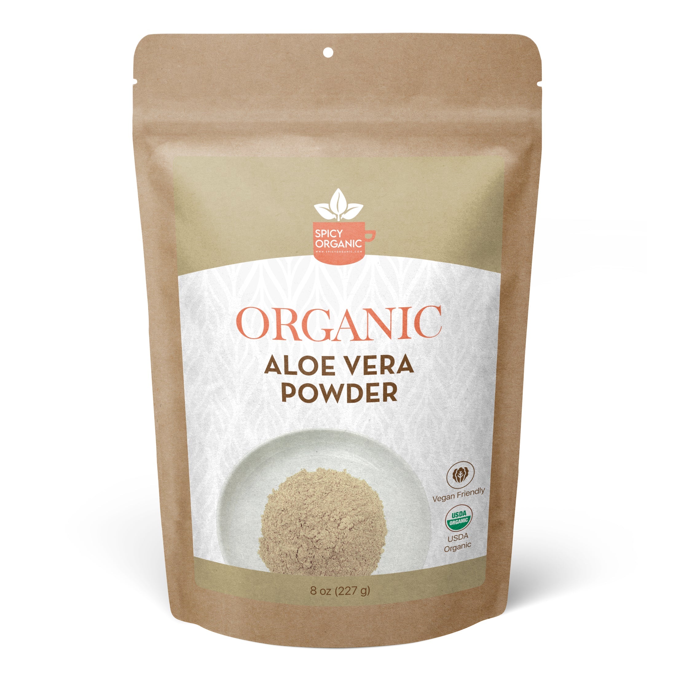 Organic Aloe Vera Leaf Powder | USDA Certified Organic , For Skin & Hair