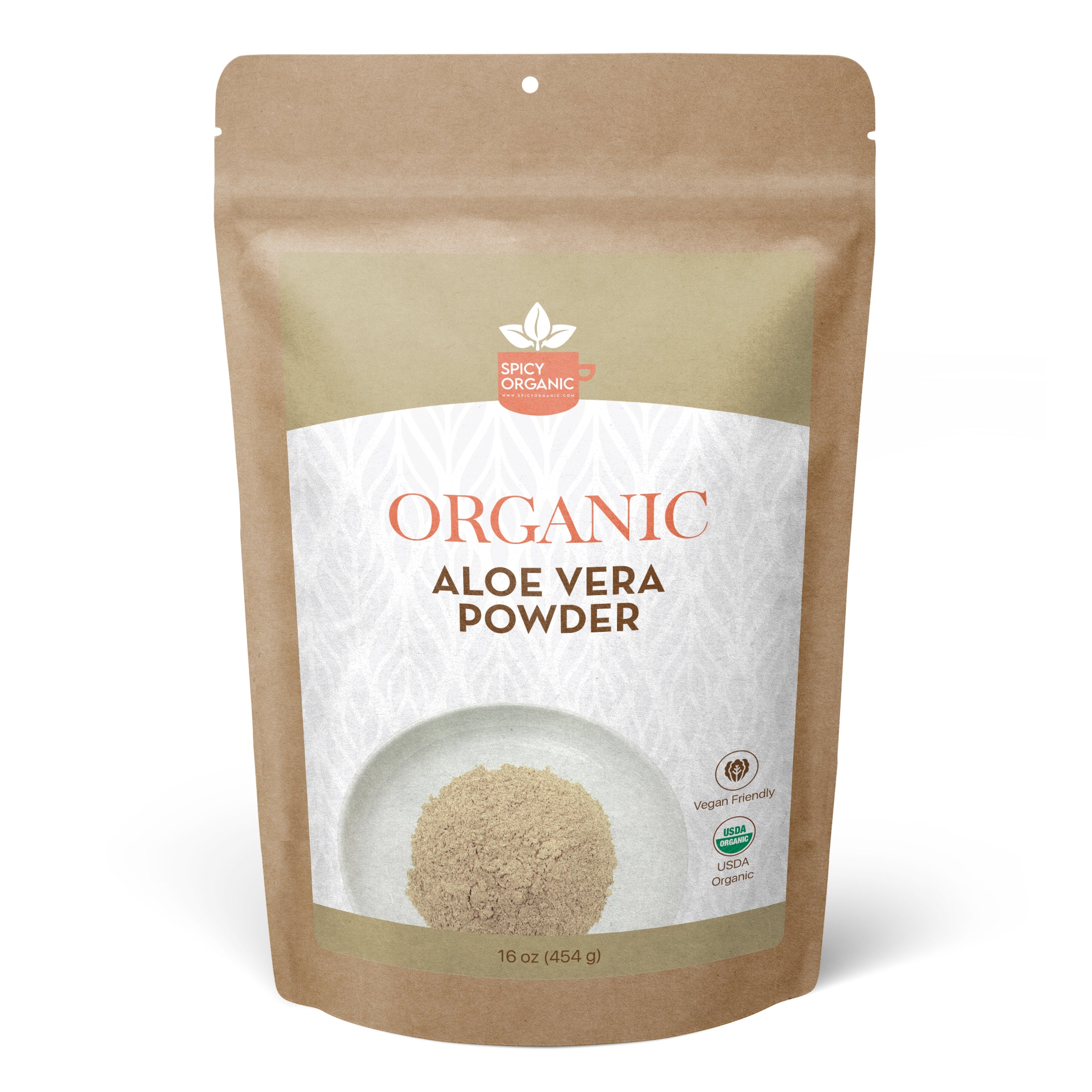 Organic Aloe Vera Leaf Powder | USDA Certified Organic , For Skin & Hair