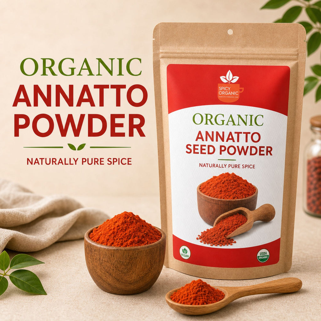 Organic Annatto Powder – Achiote for Latin Cooking