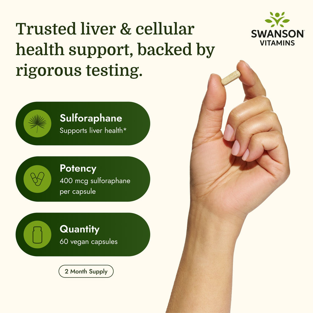 Sulforaphane from Broccoli Sprout Extract