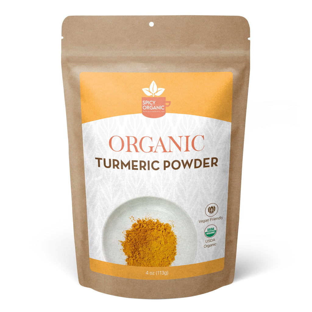 Organic Turmeric Powder — USDA Certified, Non-GMO | Golden Milk, Curries & Spice Blends