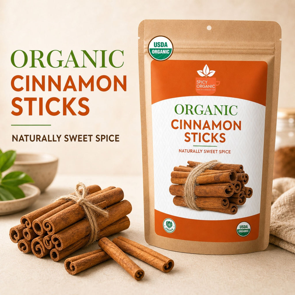 Organic Cassia Cinnamon Sticks – For Chai & Mulled Wine