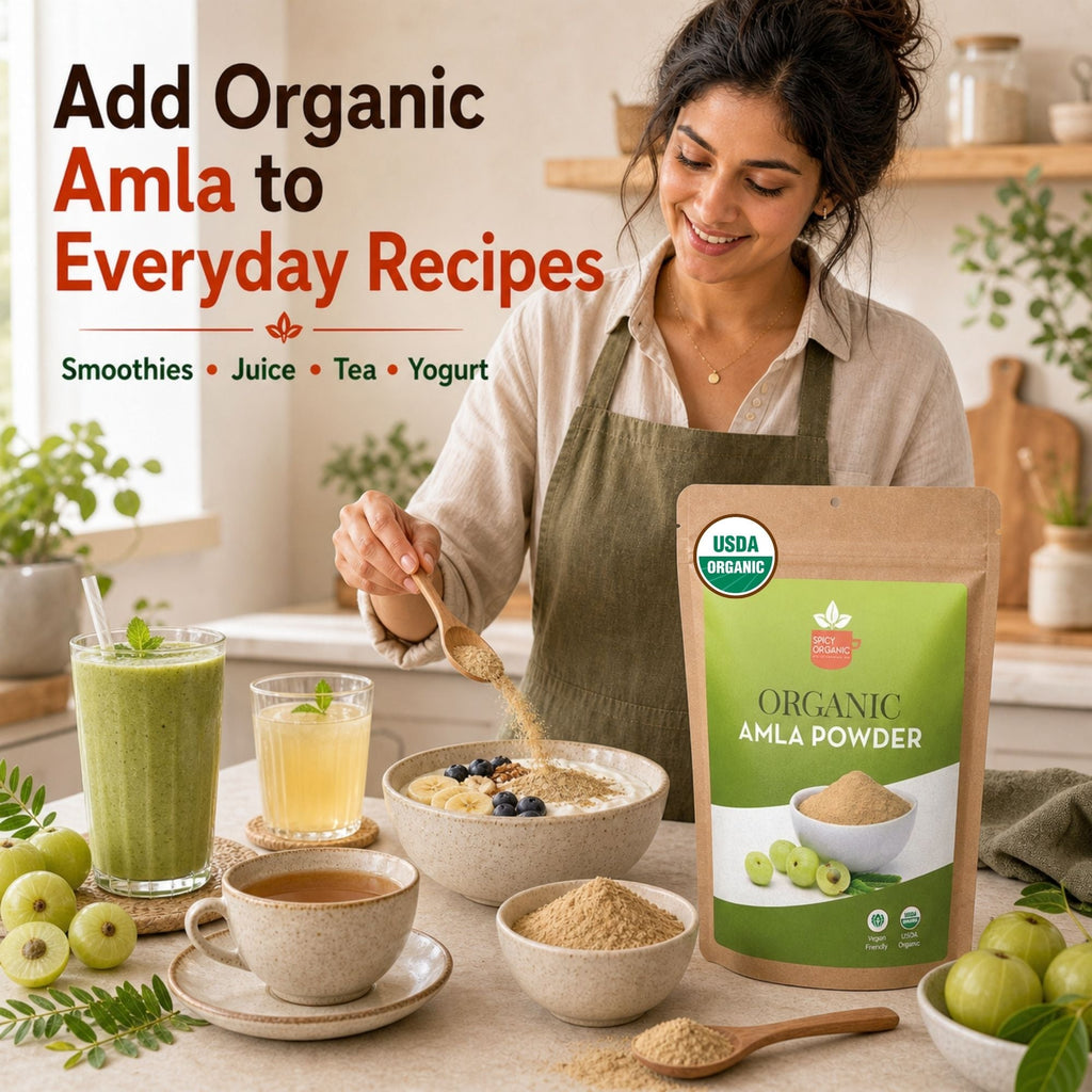 Organic Amla Powder – Sun-Dried Indian Gooseberry