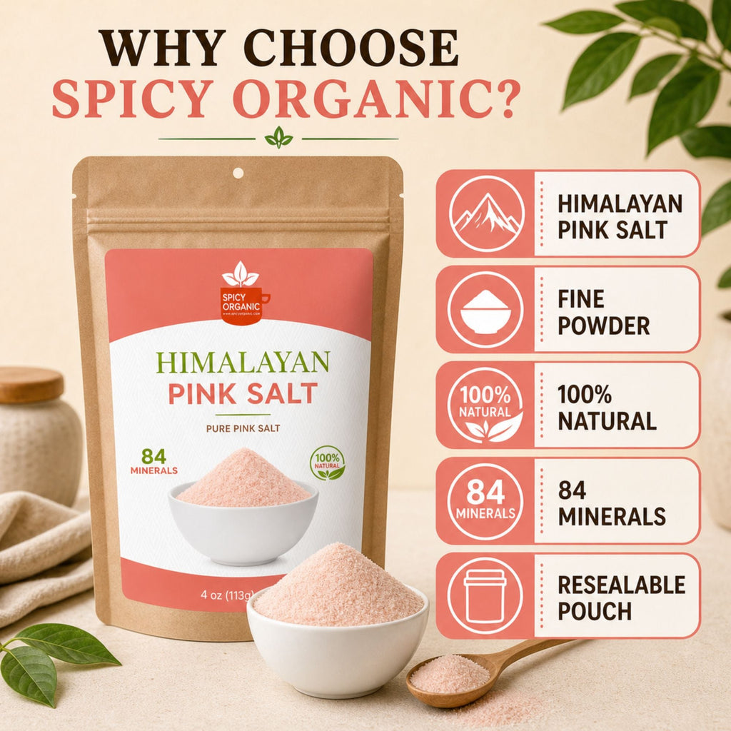 Fine Ground Himalayan Pink Salt – For Cooking & Baking