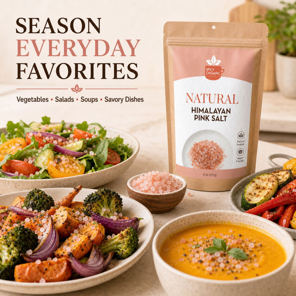 Himalayan Pink Salt – Coarse, Unrefined, for Grinders