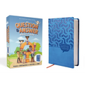 Nirv, Question and Answer Bible for Kids, Leathersoft, Blue, Comfort Print: Answers to 1,000 Questions Kids Ask about God, Faith, and the Bible
