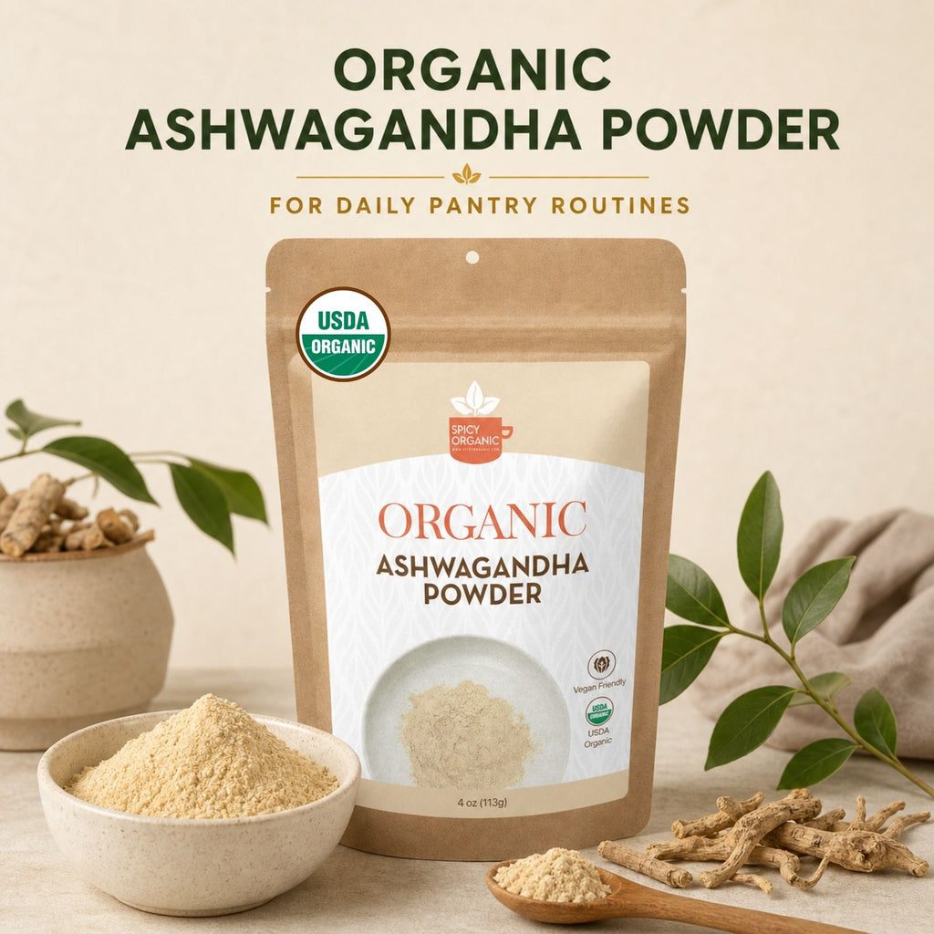 Organic Ashwagandha Root Powder – Withania somnifera