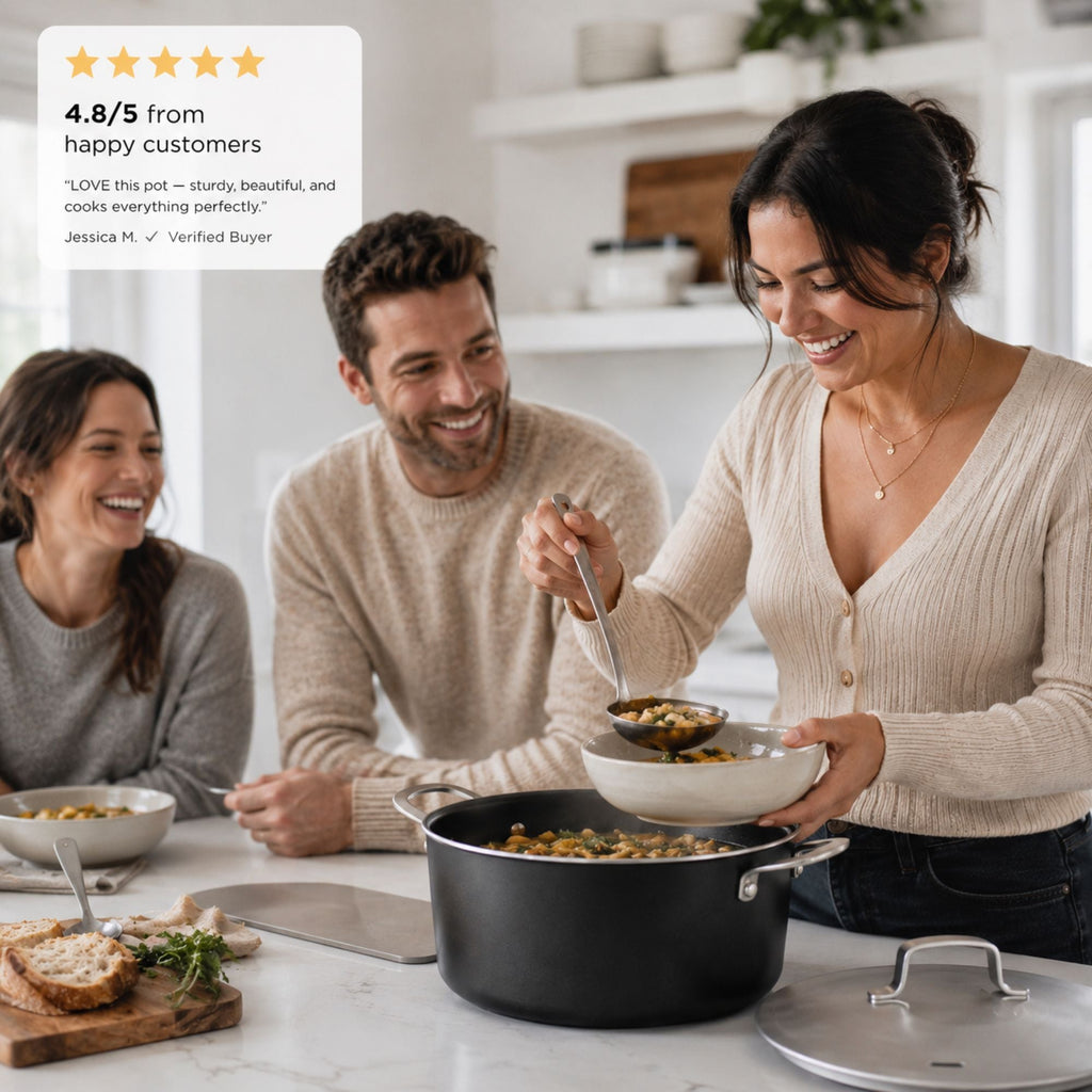Stock Pot with Lid — 4.5-Qt.