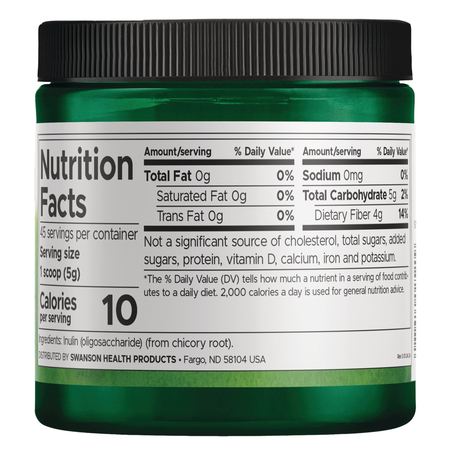 Inulin - Prebiotic Soluble Fiber