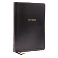 Kjv, Foundation Study Bible, Large Print, Leathersoft, Black, Red Letter, Comfort Print: Holy Bible, King James Version