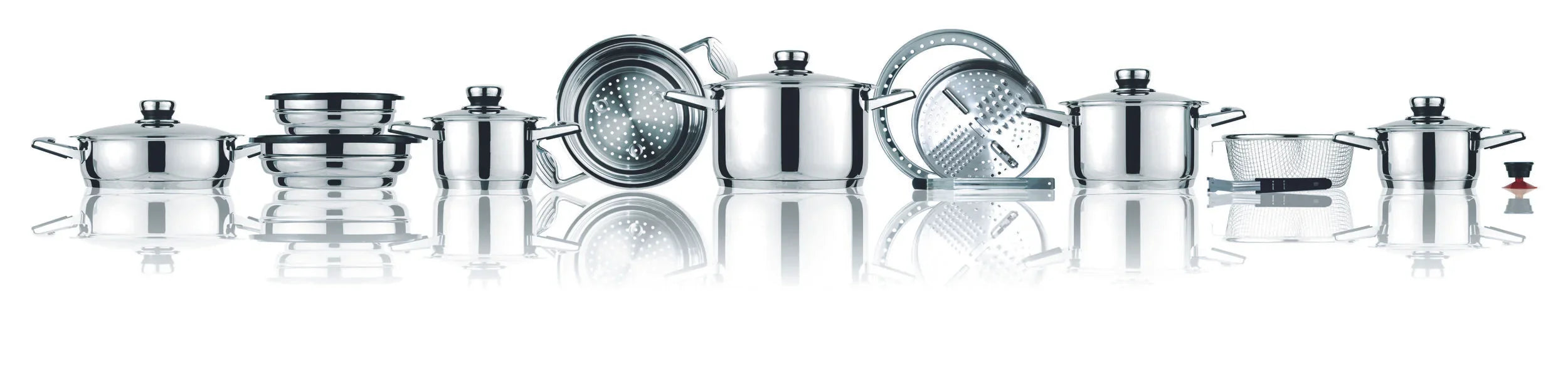 Family Cookware Set — Professional Platinum