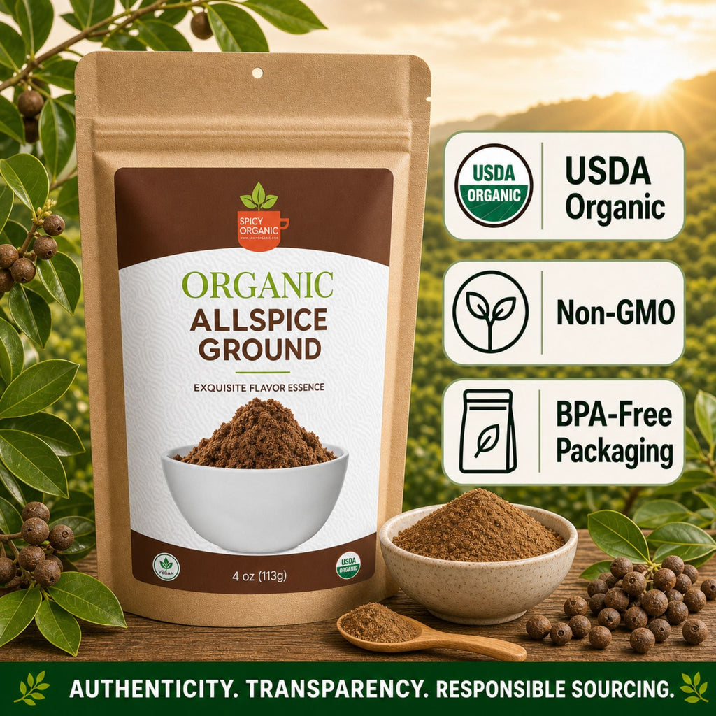 Organic Allspice Powder – For Baking & Marinades