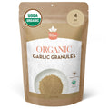Organic Garlic Granules — USDA Certified, Non-GMO | Marinades, Spice Rubs & Roasting