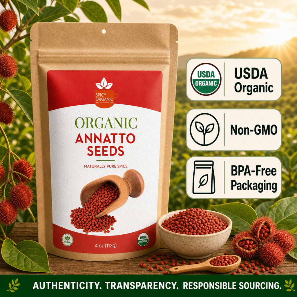 Organic Annatto Seeds – For Achiote Paste & Rice