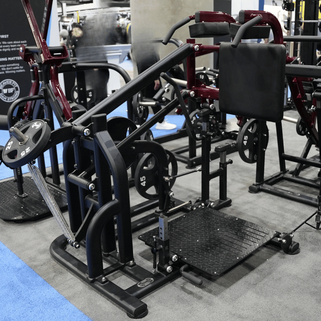 Pro Strength Drop Squat - Muscle D Fitness - Adjustable Plate Loaded Squat Machine