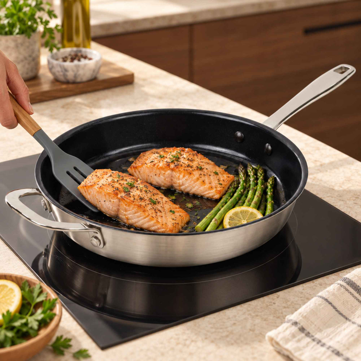 Maestro 5-Ply Nonstick Frying Pan