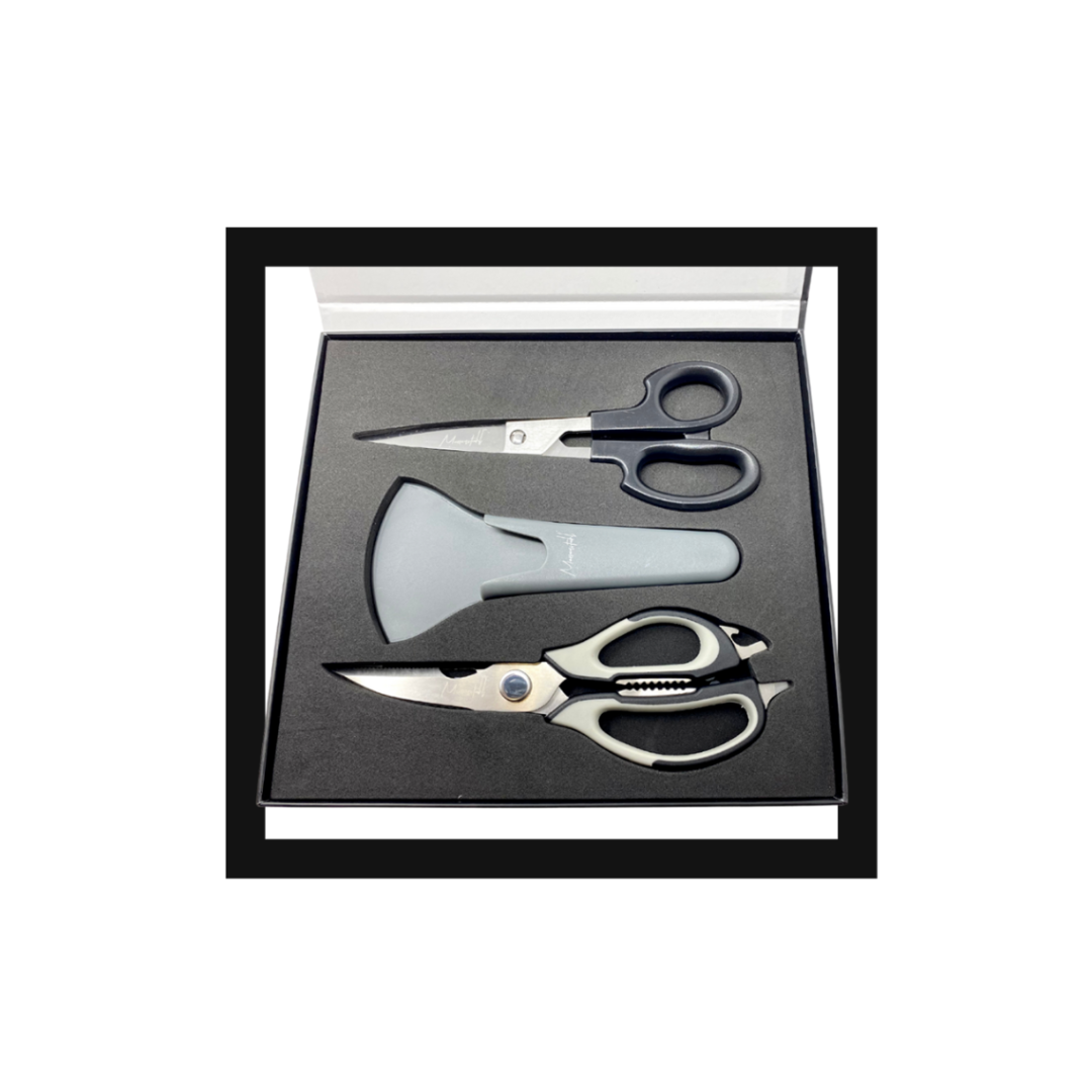 Kitchen Shears/Scissor Gourmet Duo Set — Messerstahl
