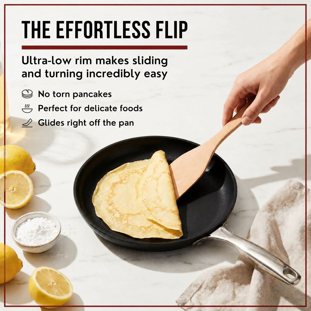 Maestro Ceramic Nonstick Crepe Pan, 10"