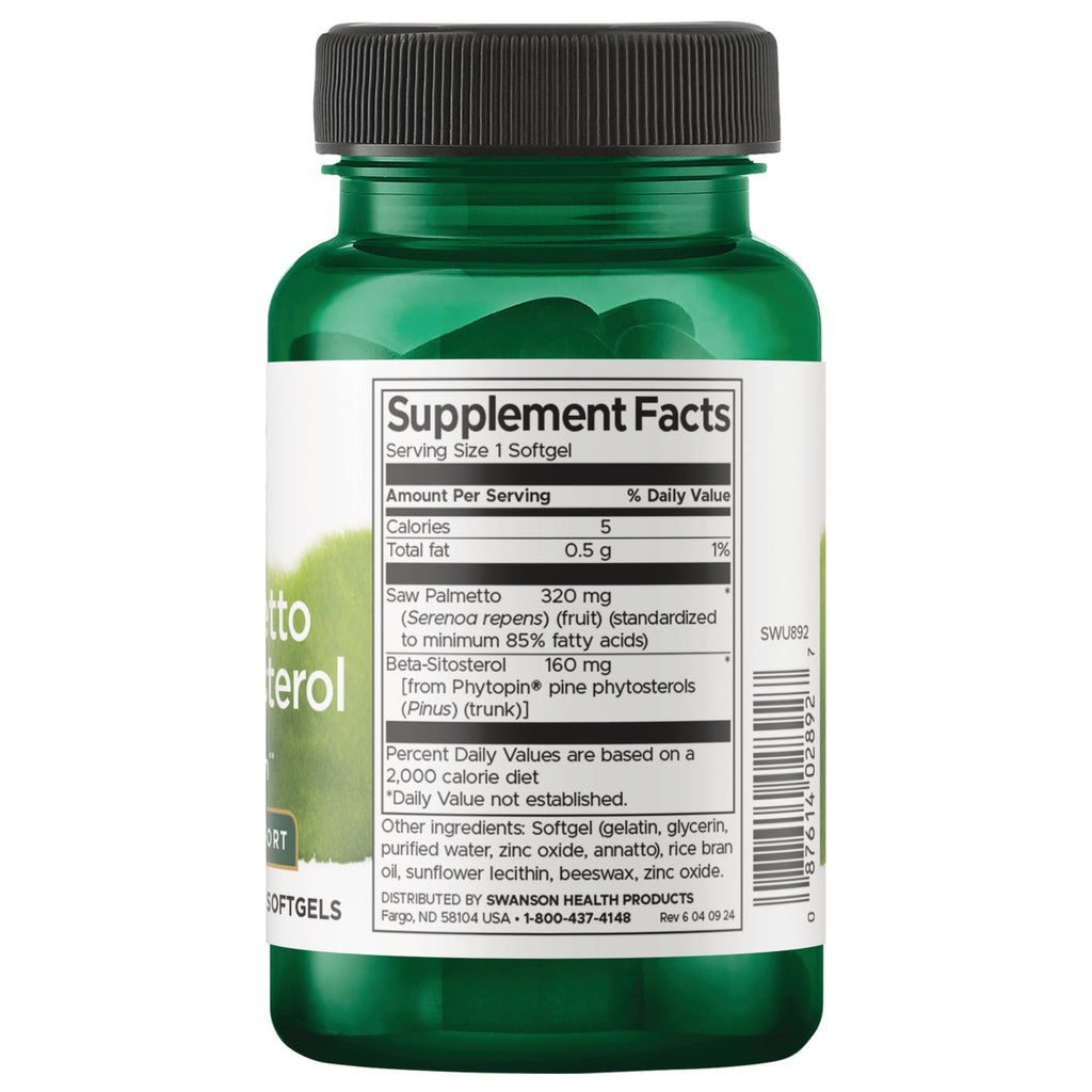 Saw Palmetto & Beta-Sitosterol