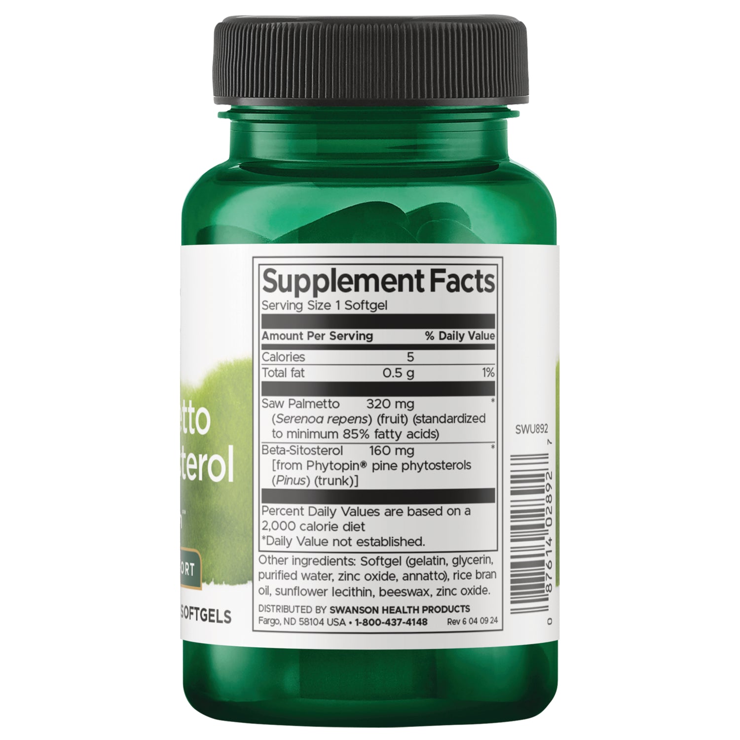 Saw Palmetto & Beta-Sitosterol
