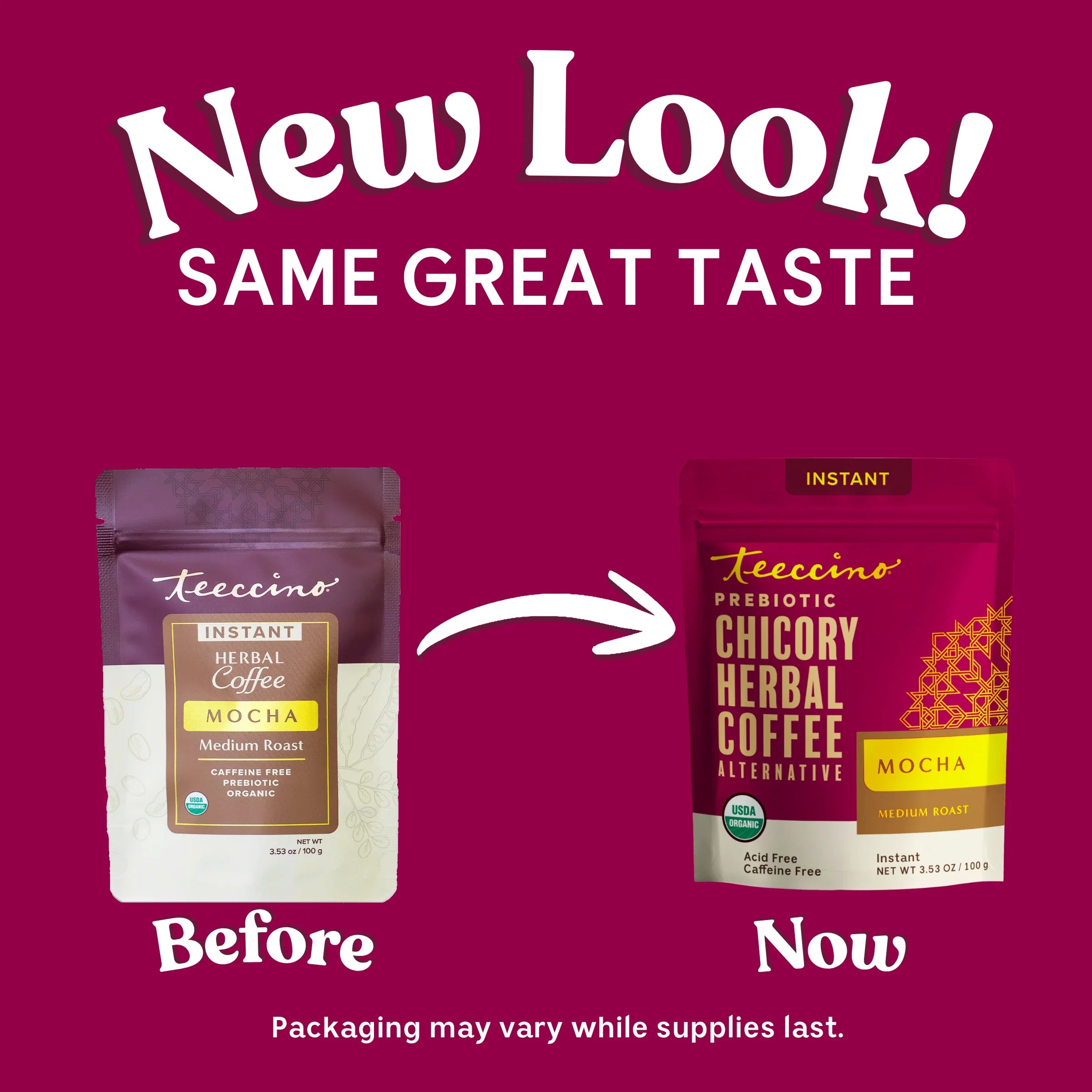 Instant Mocha Herbal Coffee