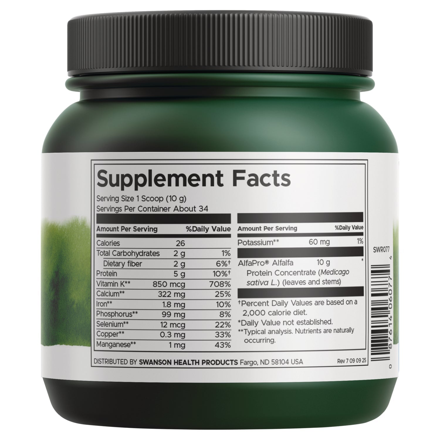 AlfaPro Alfalfa Protein Concentrate - Non-GMO