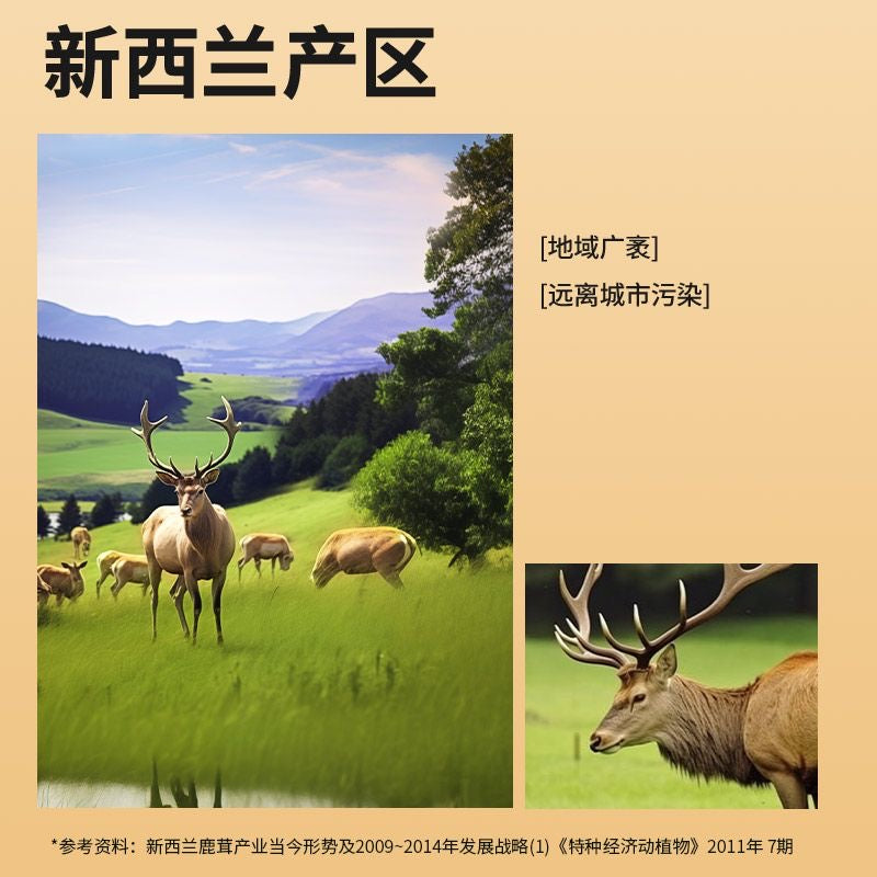 HMT Selected New Zealand Deer Antler Slices Gift Box 37g
