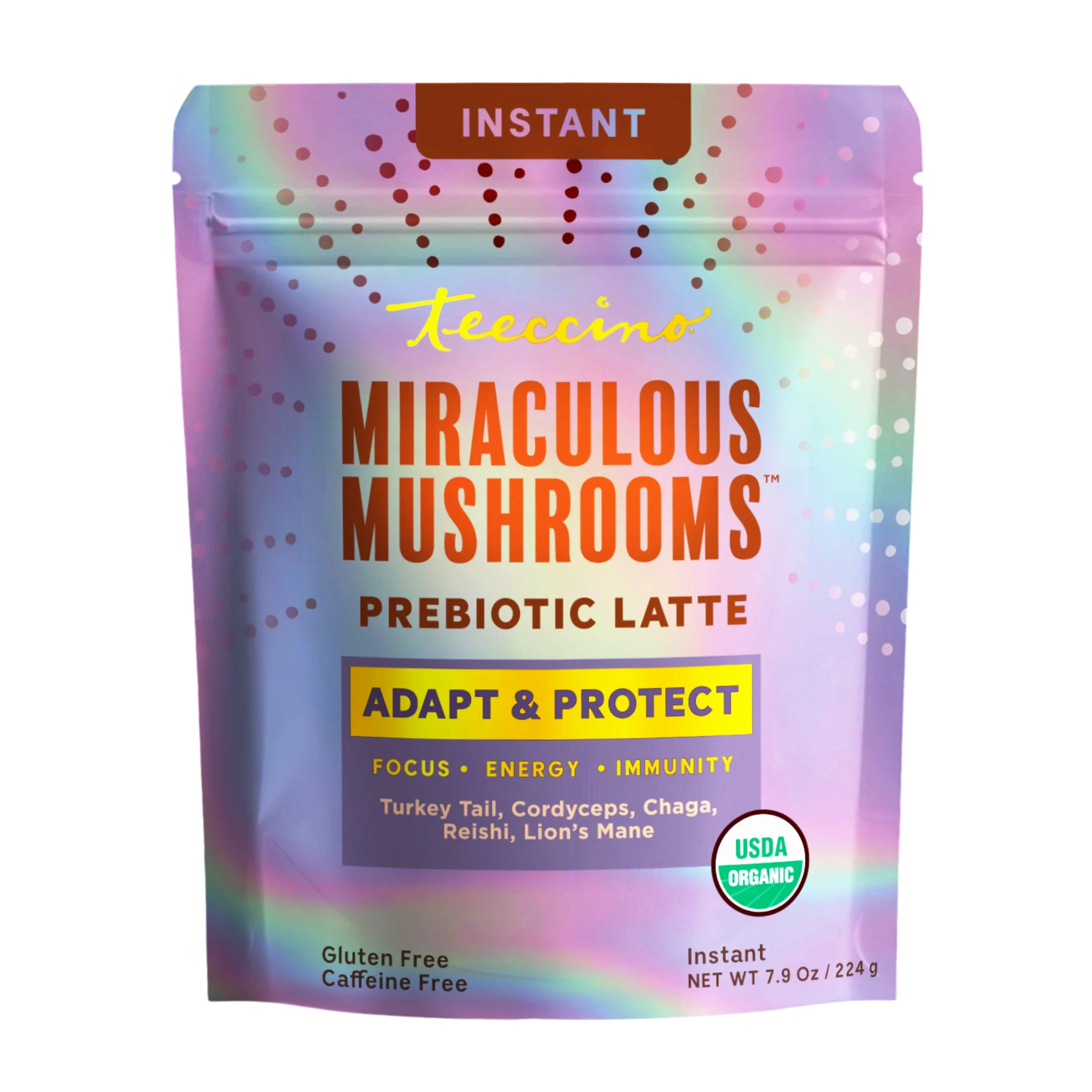 Miraculous Mushrooms® Adapt & Protect Instant Herbal Latte