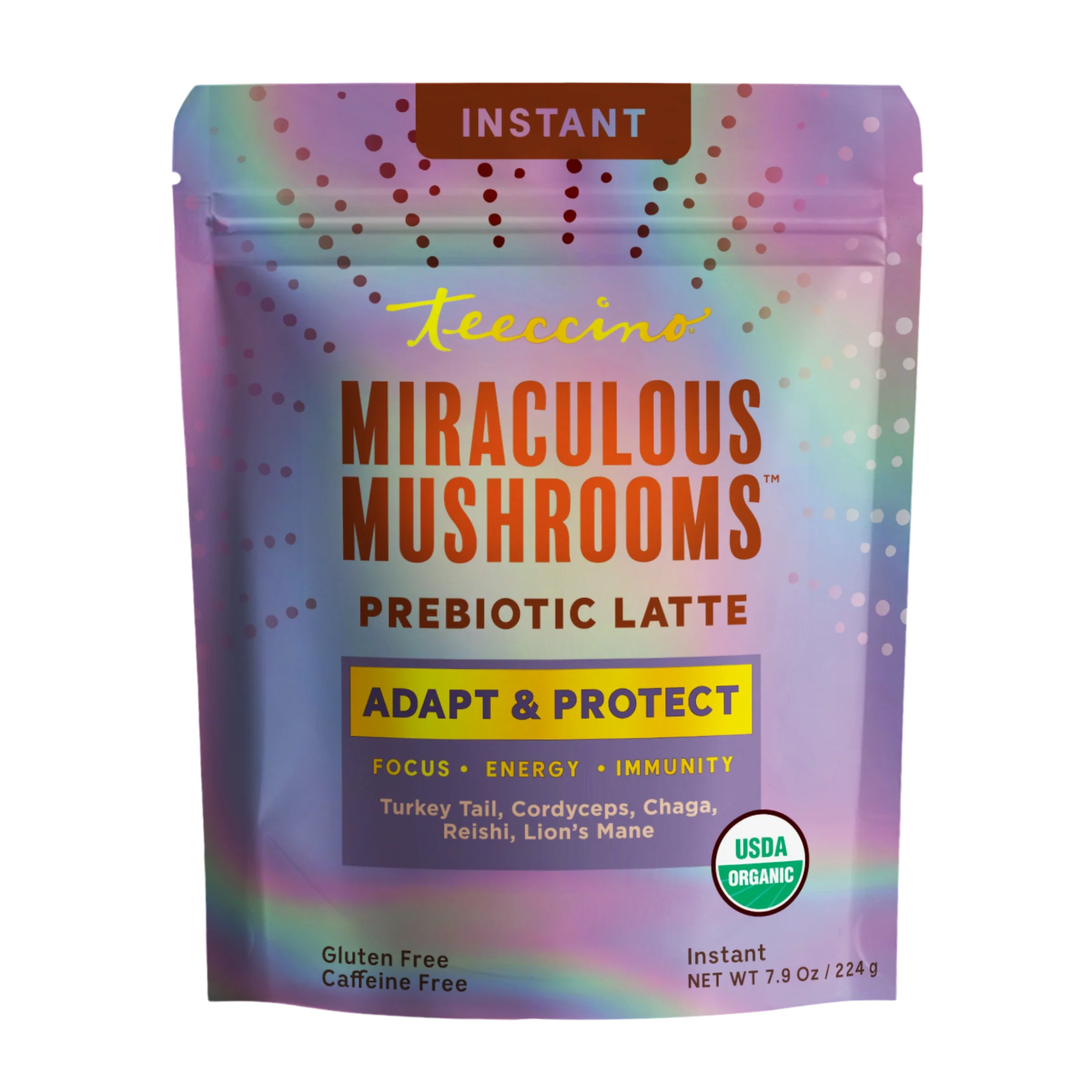 Miraculous Mushrooms® Adapt & Protect Instant Herbal Latte