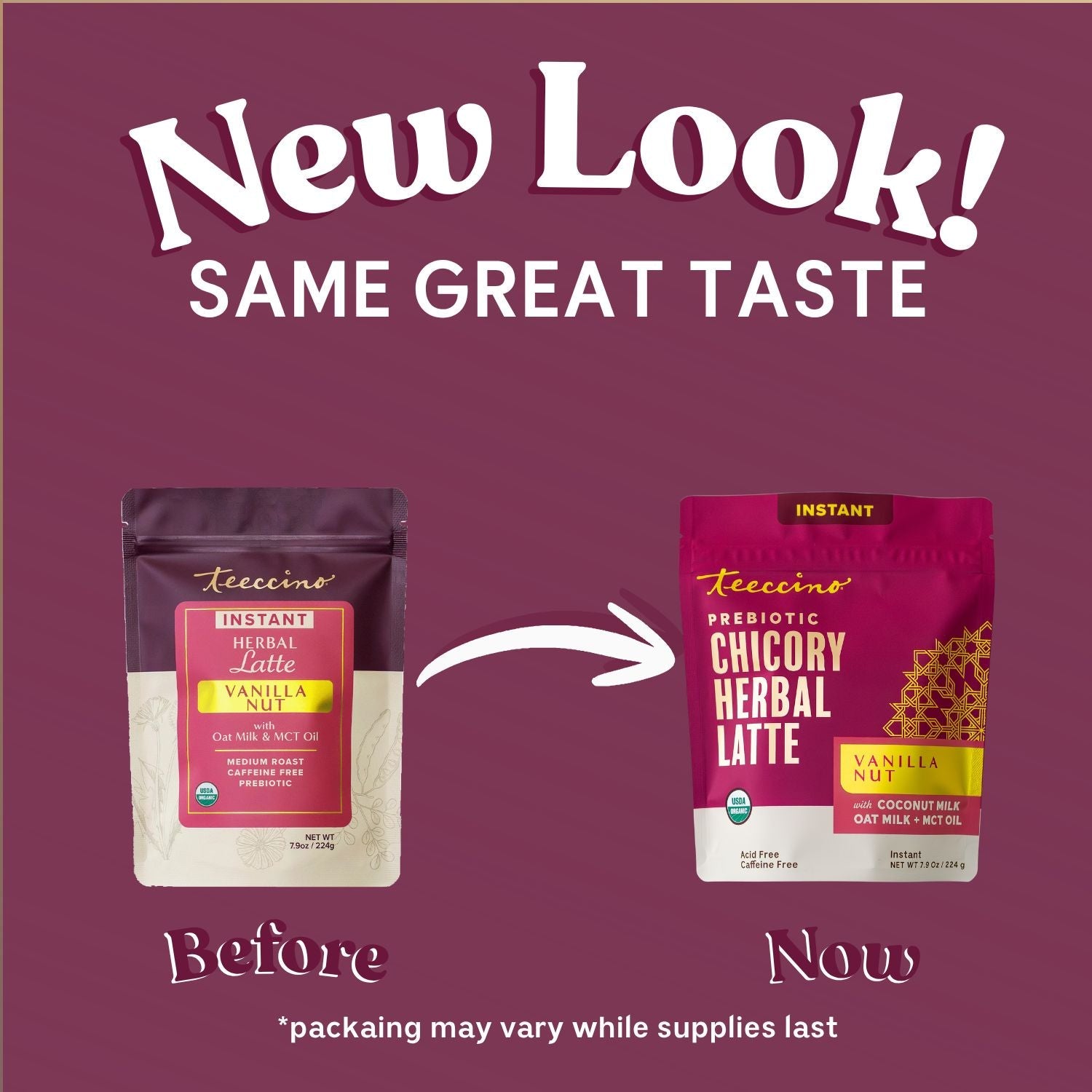 Instant Vanilla Nut Herbal Latte