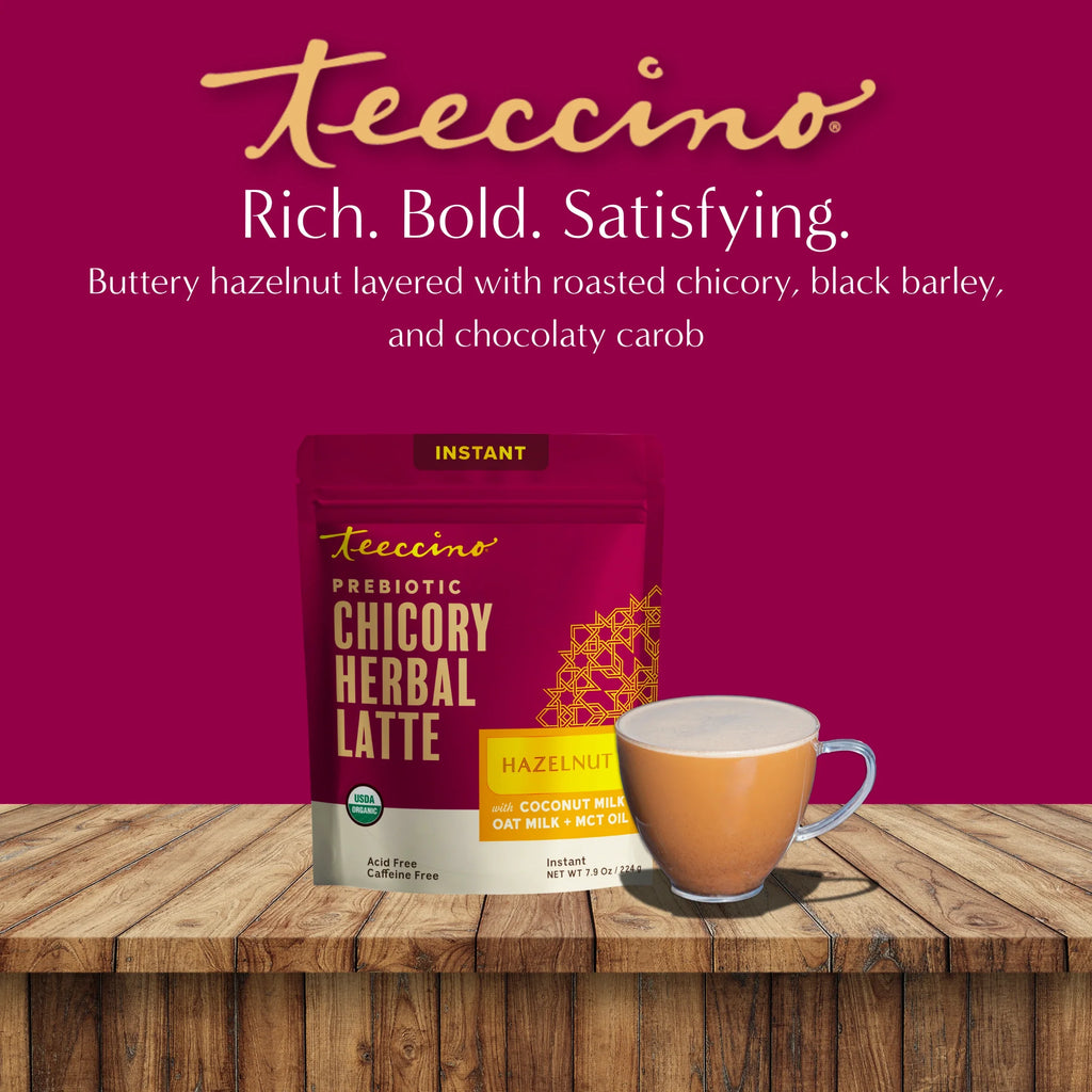 Instant Hazelnut Herbal Latte