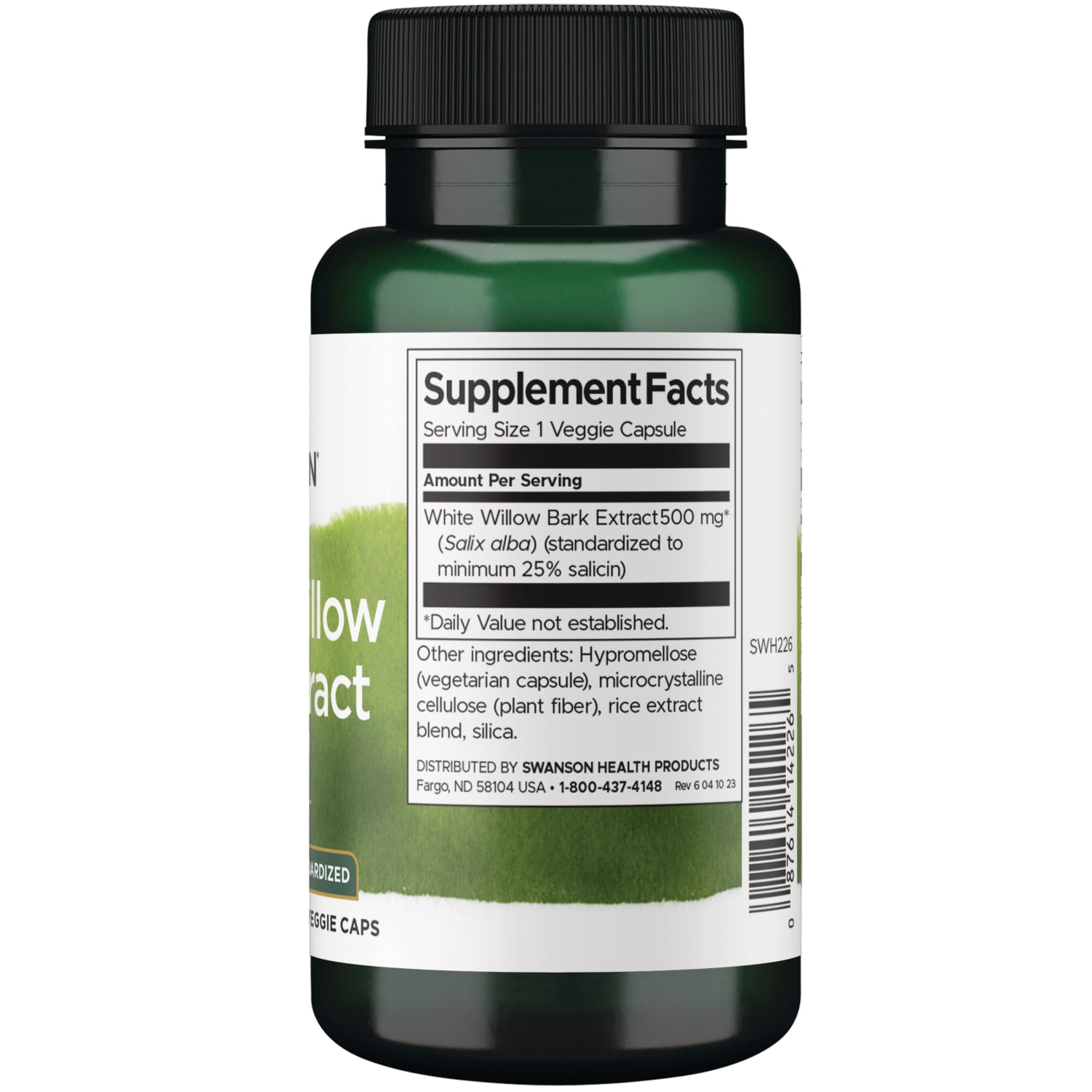 White Willow Bark Extract 25% Salicin - Standardized