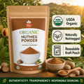 Organic Nutmeg Powder – For Béchamel, Eggnog & Baking