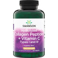 Hydrolyzed Collagen Peptides + Vitamin C Types I and III