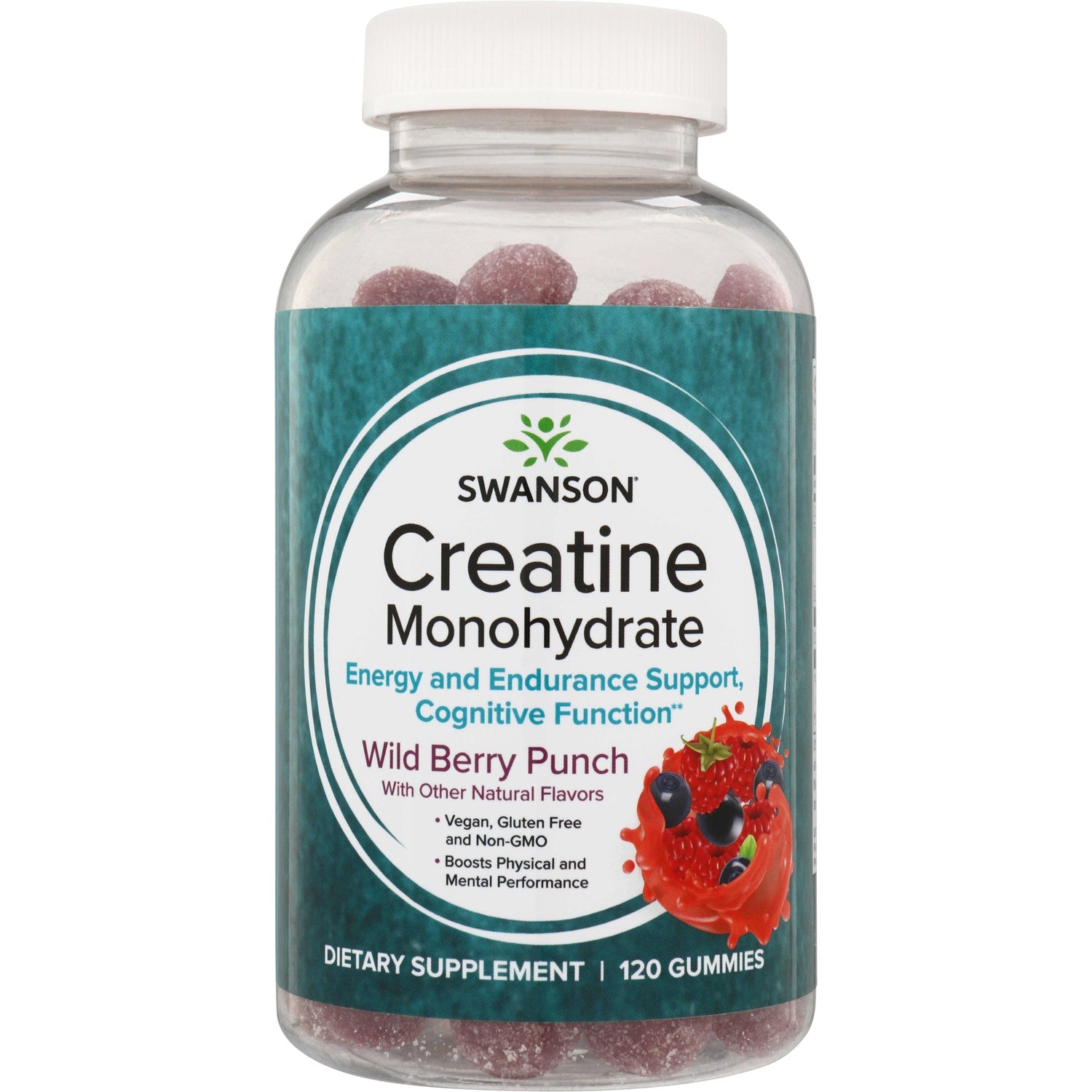 Creatine Monohydrate Gummies - Wild Berry Punch